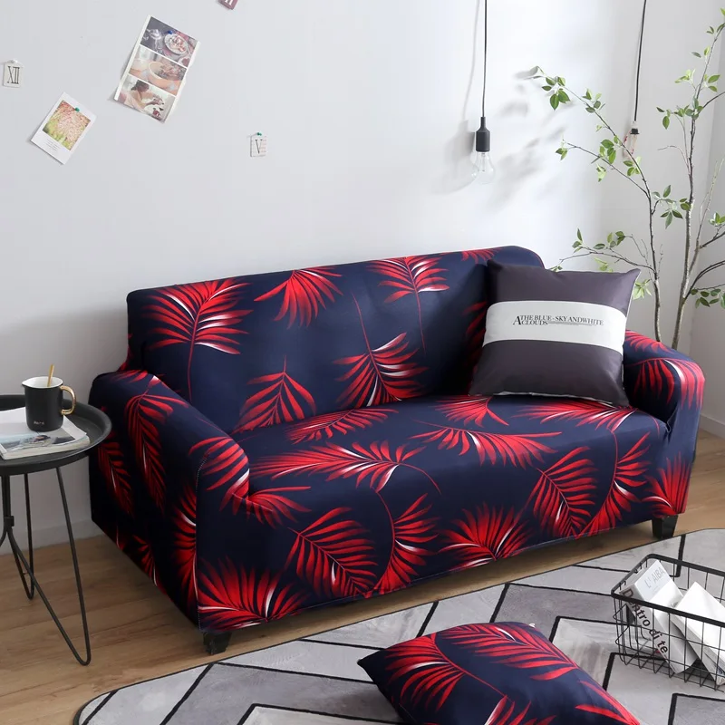 Эластичный чехол для дивана с принтом чехлы эластичный полноразмерный разной