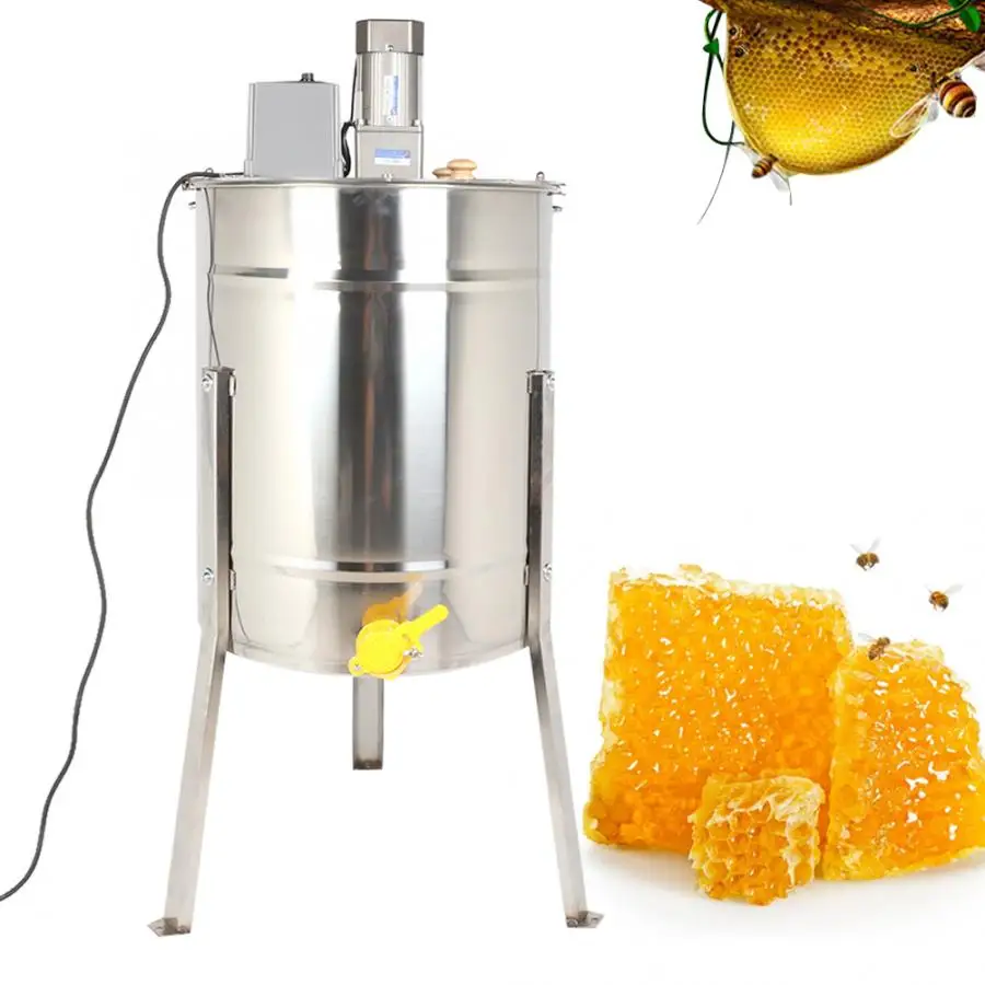 Профессиональный Нержавеющая сталь Электрический экстрактор пчелиного меда