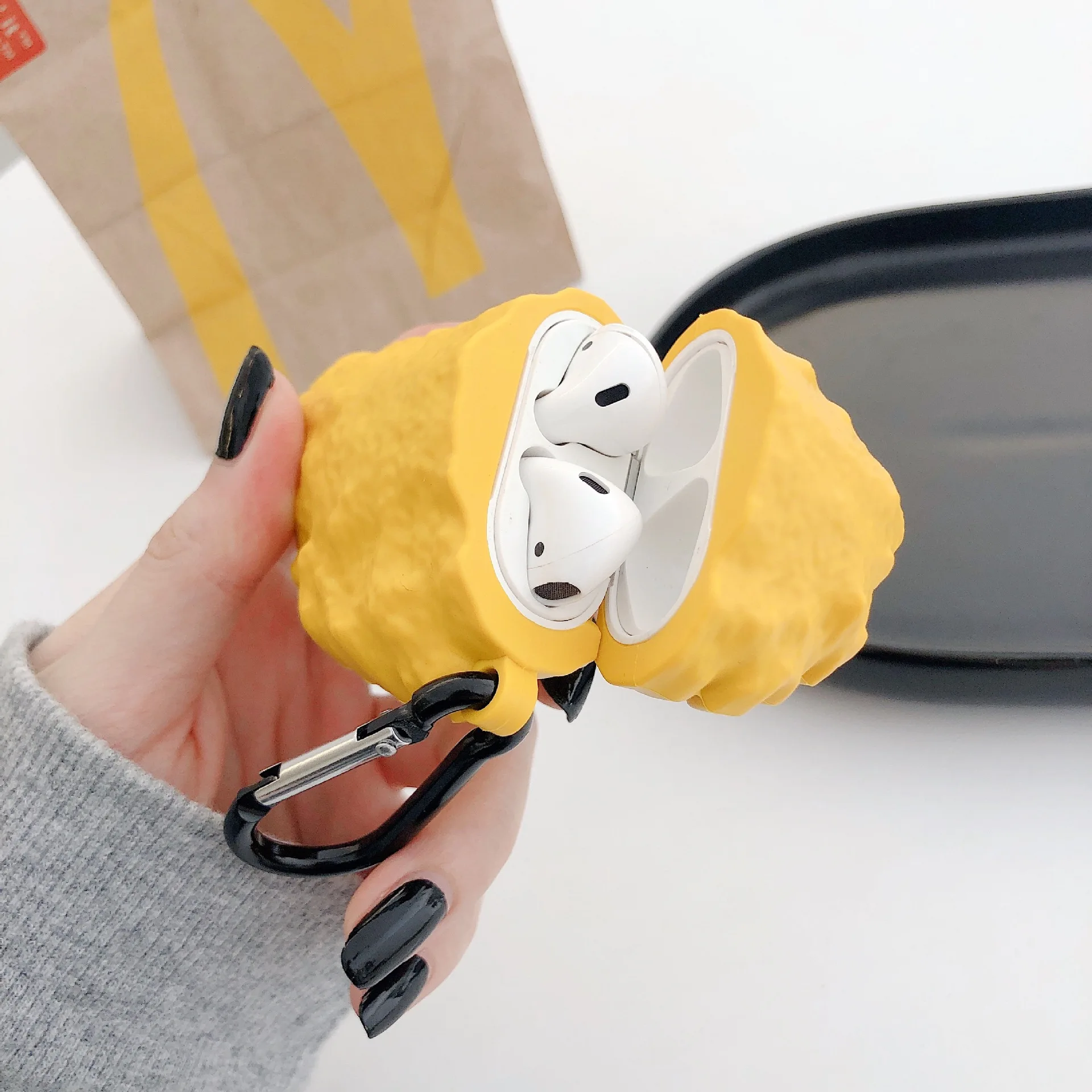 Защитный чехол для Apple AirPods Honey Jar защитный 3D с милым мультяшным рисунком