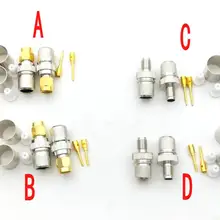20pcs SMA Male Plug / RP-SMA Female Jack Crimp FOR RG8 RG165 RG213 LMR400 Cable RF Adapter