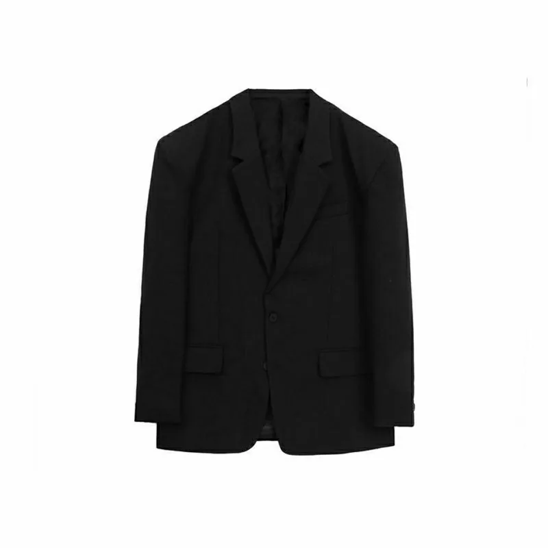 

Blazers Coats Women Single-breasted Loose All-match Leisure Trendy Outwears Vintage Chic Ulzzang Classic Suit-tops Ladies Daily