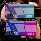 Huawei P40 P20 lite P30 Pro градиентный чехол из закаленного стекла, Жесткий Чехол для Huawei Mate 20 Honor 9X 8X 20 8A 10i 10 9 Lite