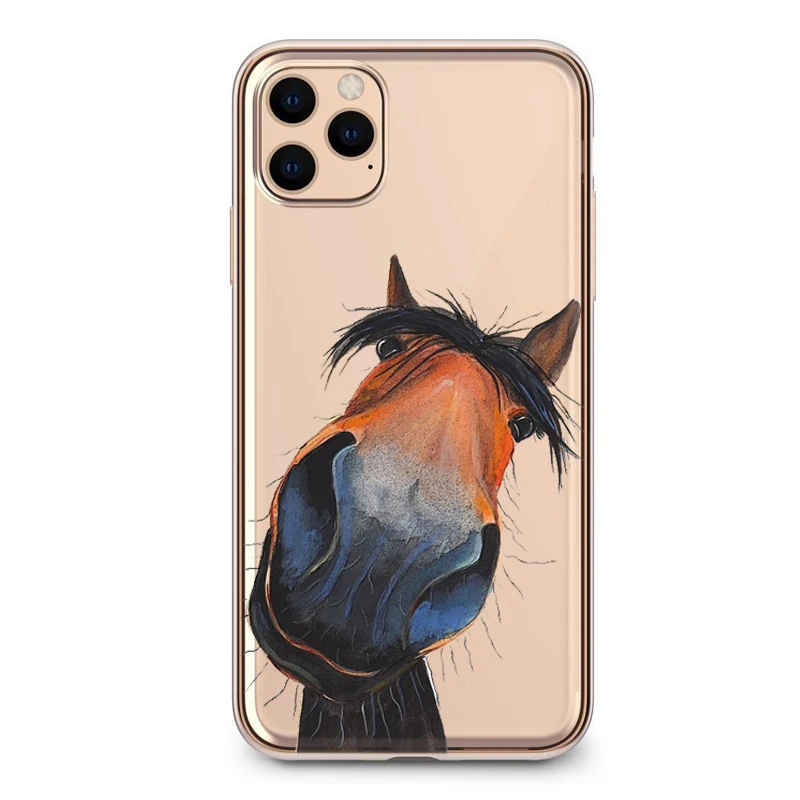Мягкий чехол для Apple iPhone 13 12 8 7 6 Plus X XS MAX XR 11 Pro | Мобильные телефоны и аксессуары