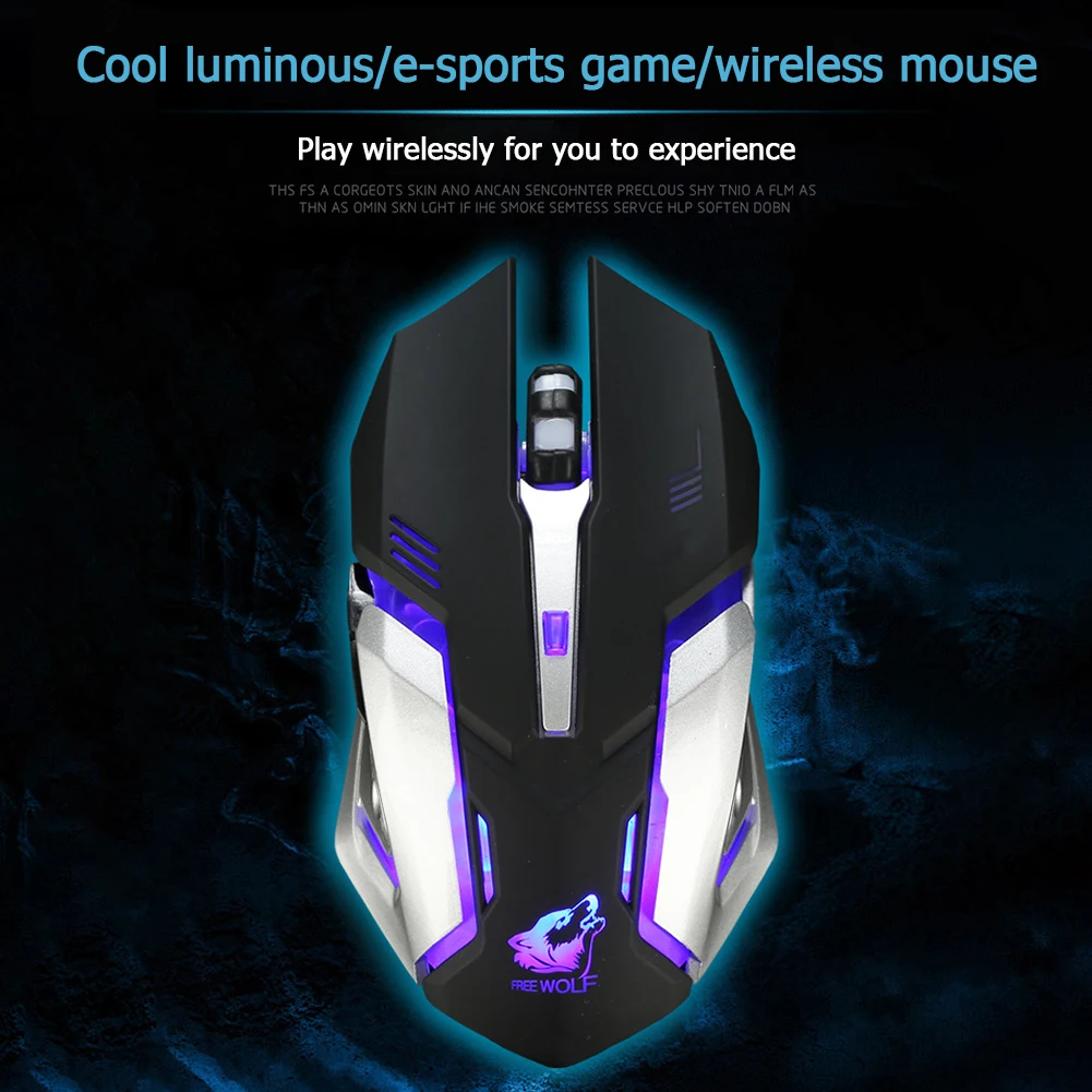 Эргономичная компьютерная мышь для ноутбука профессиональная 6 клавиш 7-цветная