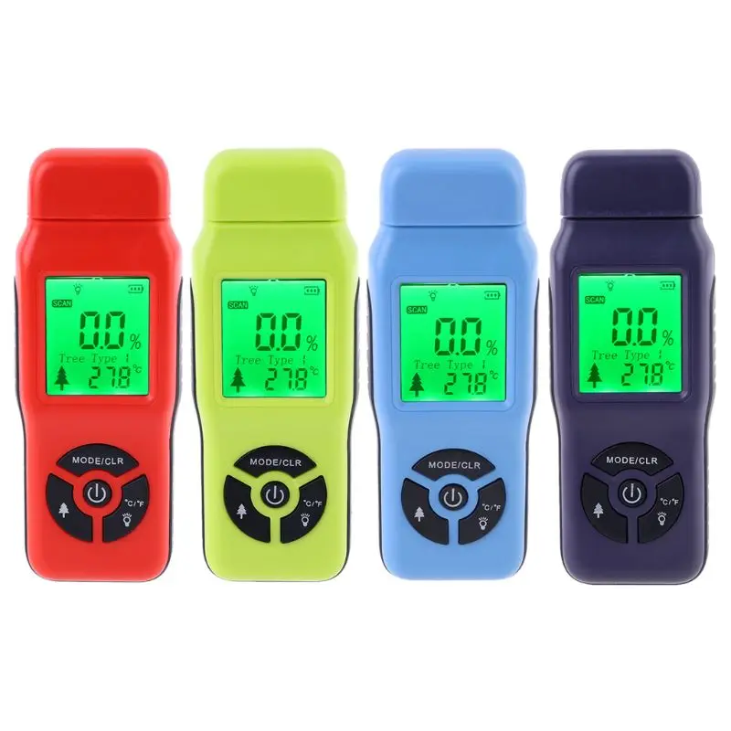 

Измеритель влажности древесины анализатор Лесоматериалы влажной бамбук датчик бумаги тестер влажности 2% ~ 70%