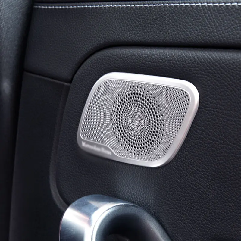 Автомобильный Стайлинг авто дверь динамик крышка аудио стерео Защитная Наклейка