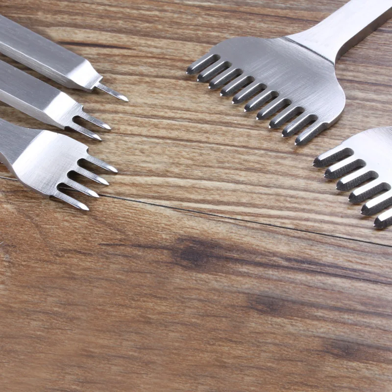 Ручной инструмент удар Gangling вырезать косой отверстие кожаный колет железа Шить