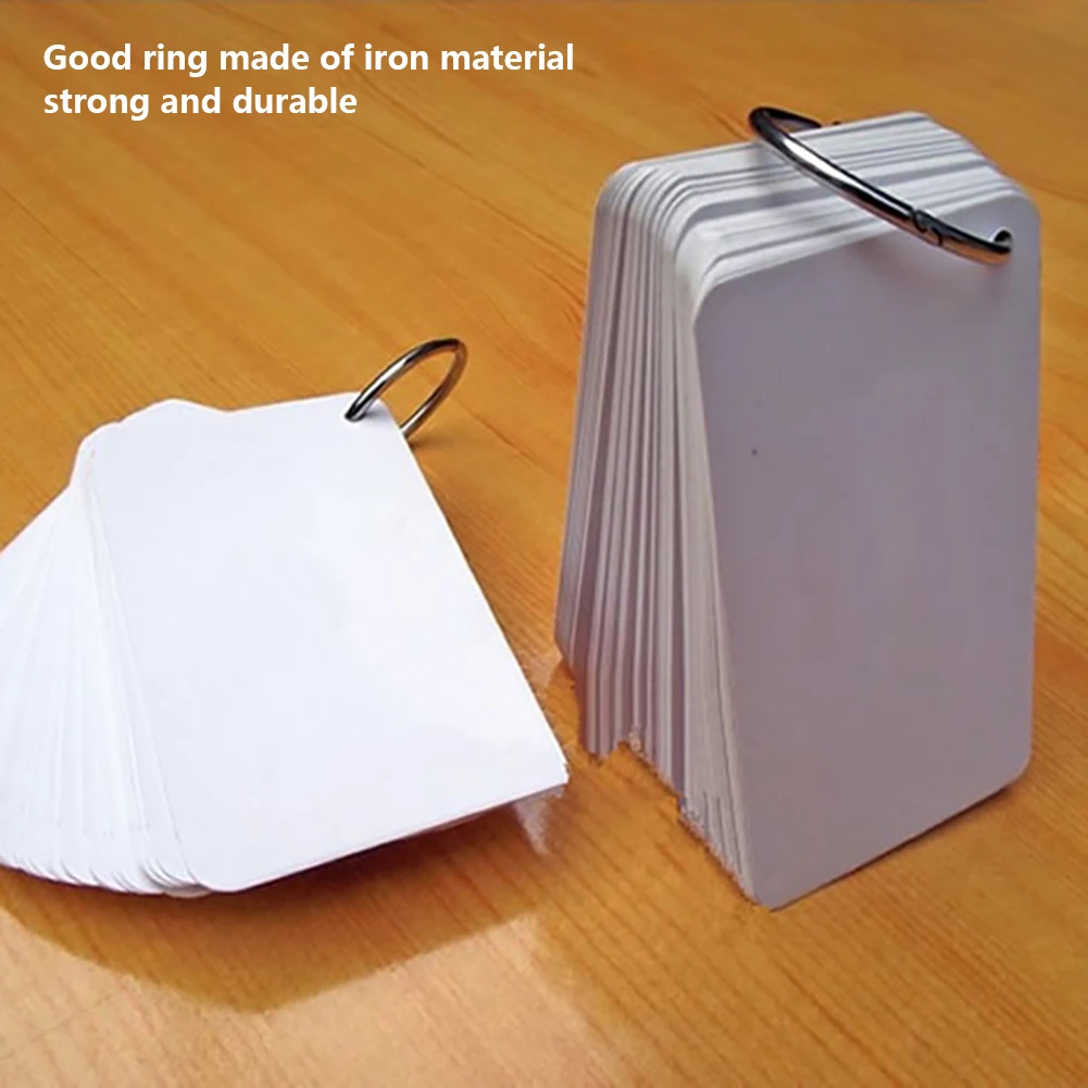 

20pcs Book Binder Loose Leaf Ring Hoops Office 38mm DIY Opening Clip Index Card Accessories Scrapbook Album Iron Keychain