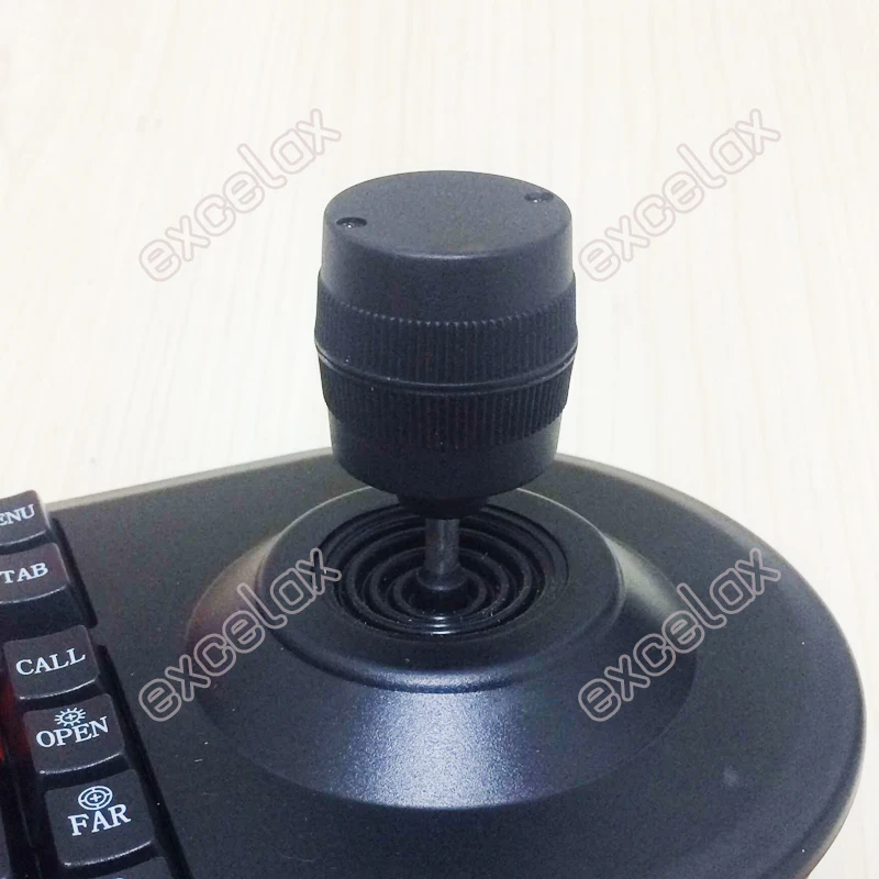 3D оси Джойстик контроллер клавиатура для систем видеонаблюдения безопасности PTZ