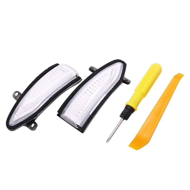 Автомобильный светодиодный светильник с динамическим поворотом боковое зеркало