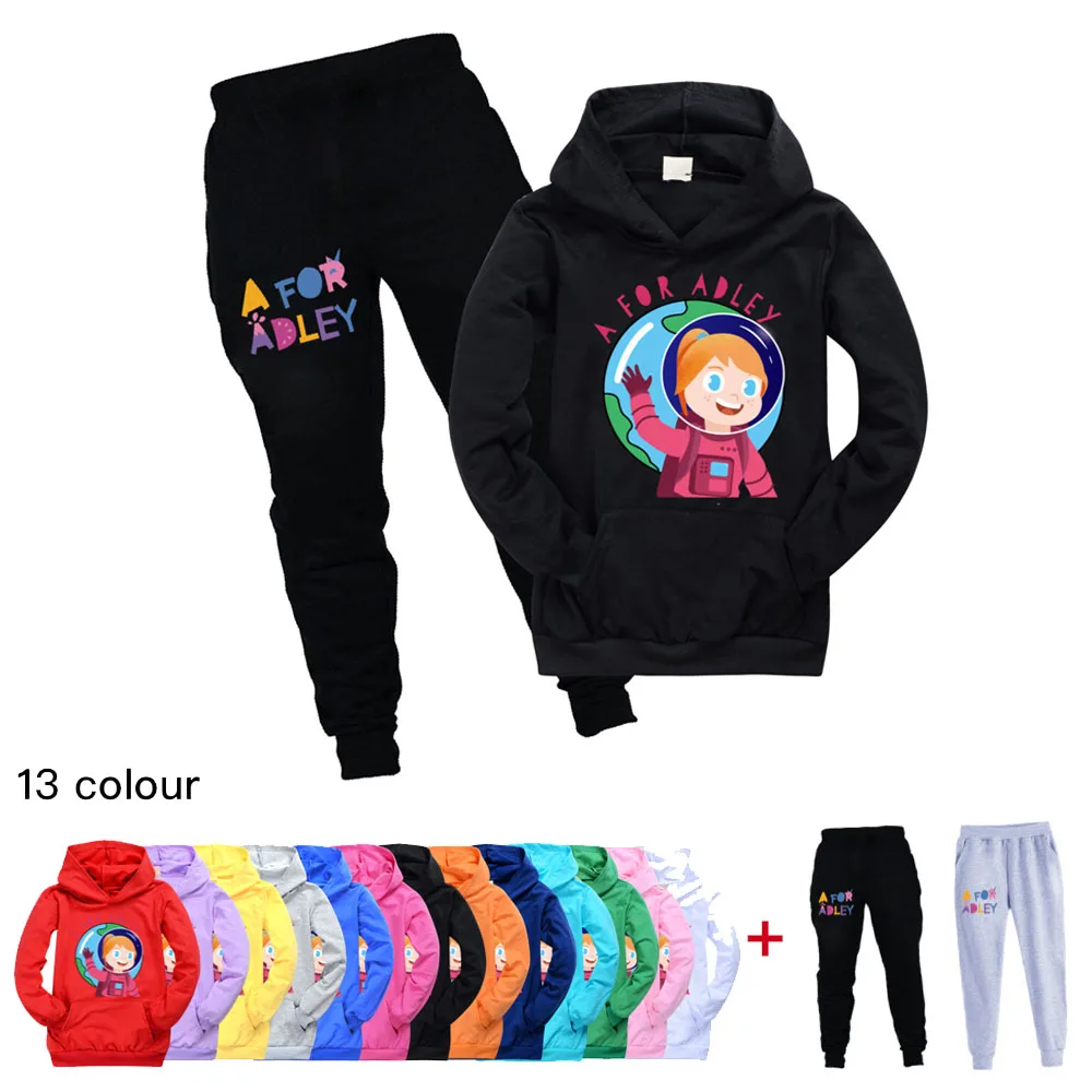 

A FOR ADLEY Girls Clothes Baby Long Sleeve Hoodies T Shirt+Pants for Girls Fall Set Outfits Girls Birthday Christmas Clothes Set