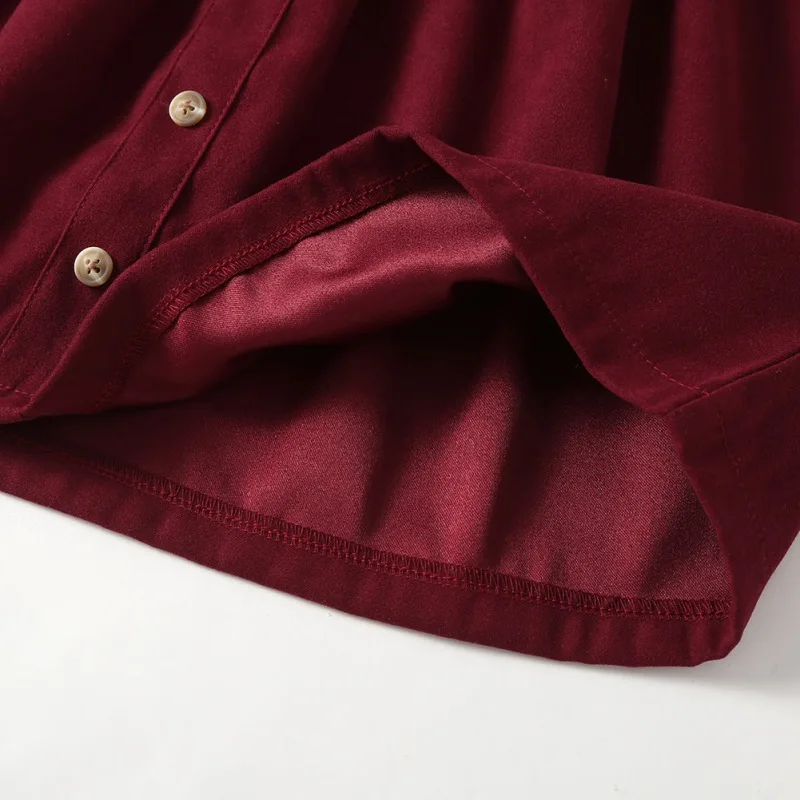 Новинка 2020 года модная Однотонная юбка для маленьких девочек на пуговицах