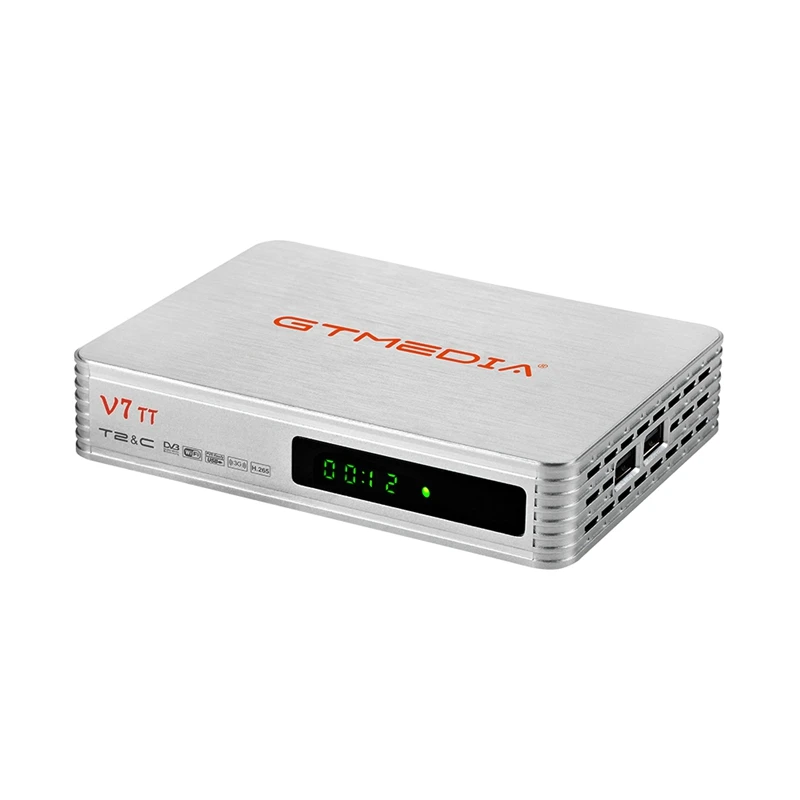 GTMEDIA V7TT TV Box приемник DVB T/T2/DVB C/J.83B H.265 HEVC 10Bit декодер Full HD 1080P спутниковый ТВ