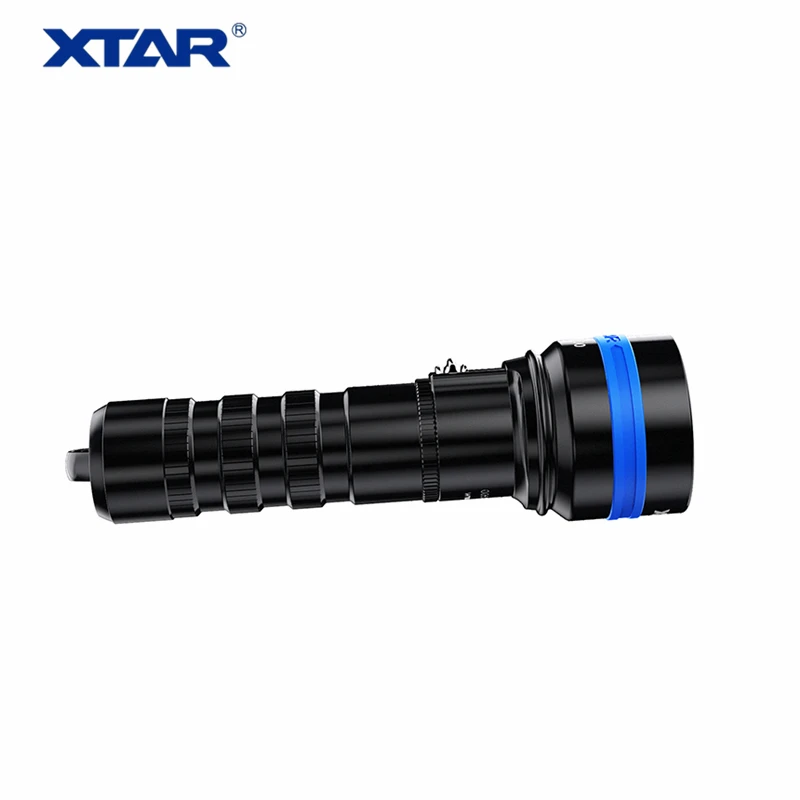 XTAR D06 1600 Cree XHP35 светодиодный вспышка для подводного погружения и светильник 18650 16340