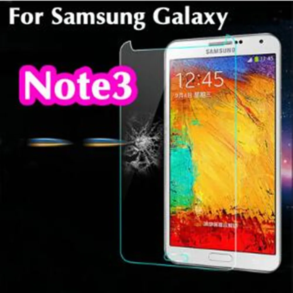 

Tempered Glass For Samsung Galaxy NOTE 3 Note3 Neo Lite N9000 N9005 N7505 N7506 N7508 Screen Protector Protective Film Guard