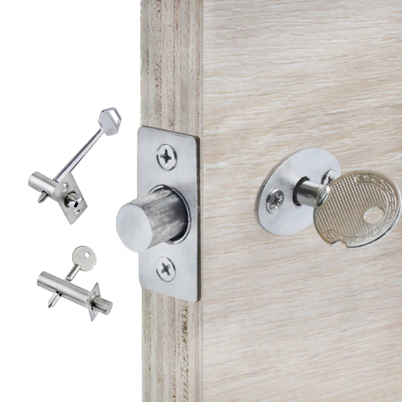 2 шт. невидимые трубки из нержавеющей стали 201 дверной замок|Замки| |