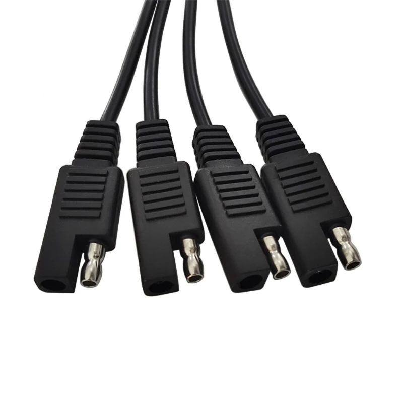 

SAE 5 Way Extension Cable Y Splitter Flexible&Durable 1 to 4 SAE Extension Cable
