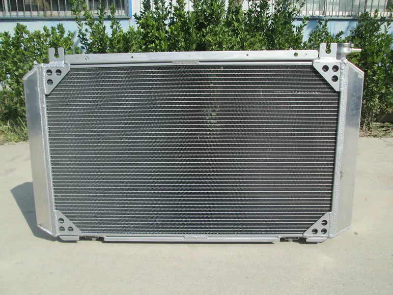 Высокопроизводительный 56 мм полностью алюминиевый радиатор + вентилятор * 2 для