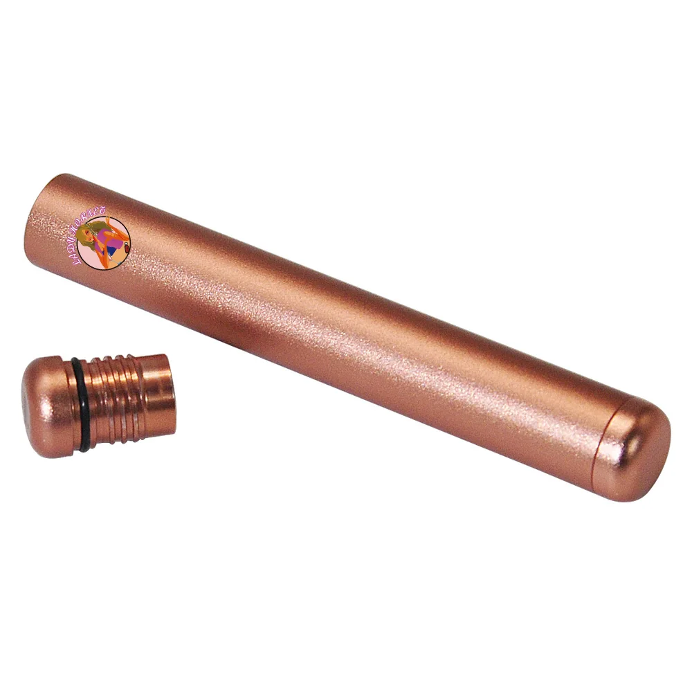 

LADY HORNET Aircraft Aluminum Cigarette Rolling Cone Paper Holder Metal 110MM Doob Tube Storage Container Stash Jar