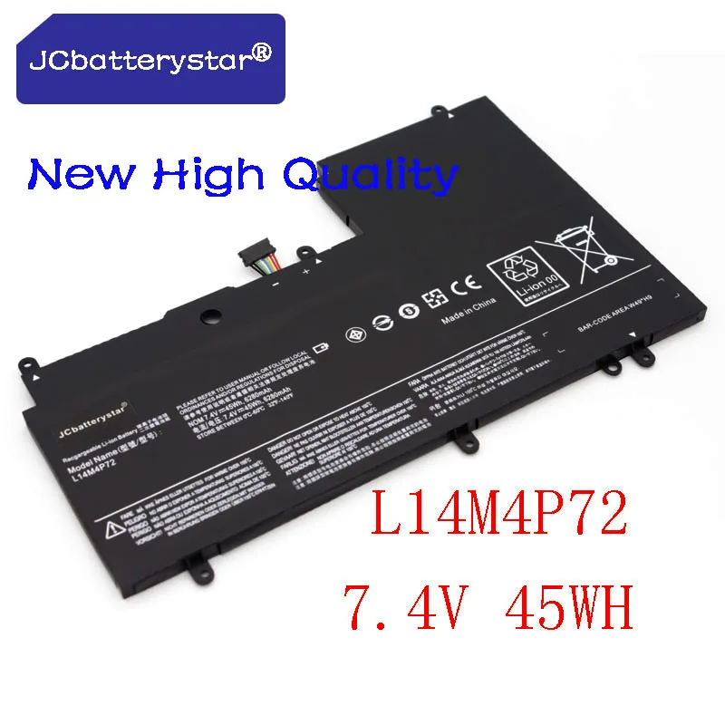 

JCbatterystar High Quality L14S4P72 Laptop Battery For LENOVO Yoga 3 14 Yoga 700 14ISK Serie Yoga3 14-IFI Yoga3 14-ISE L14M4P72
