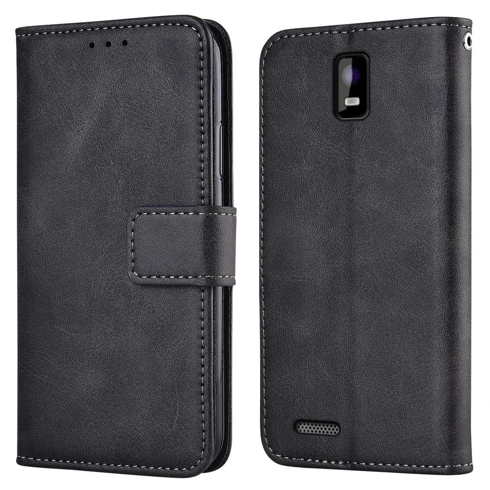 Чехол-книжка с бумажником для Irbis SP493 Кожаный флип-чехол чехол-книжка SP 493 чехол |