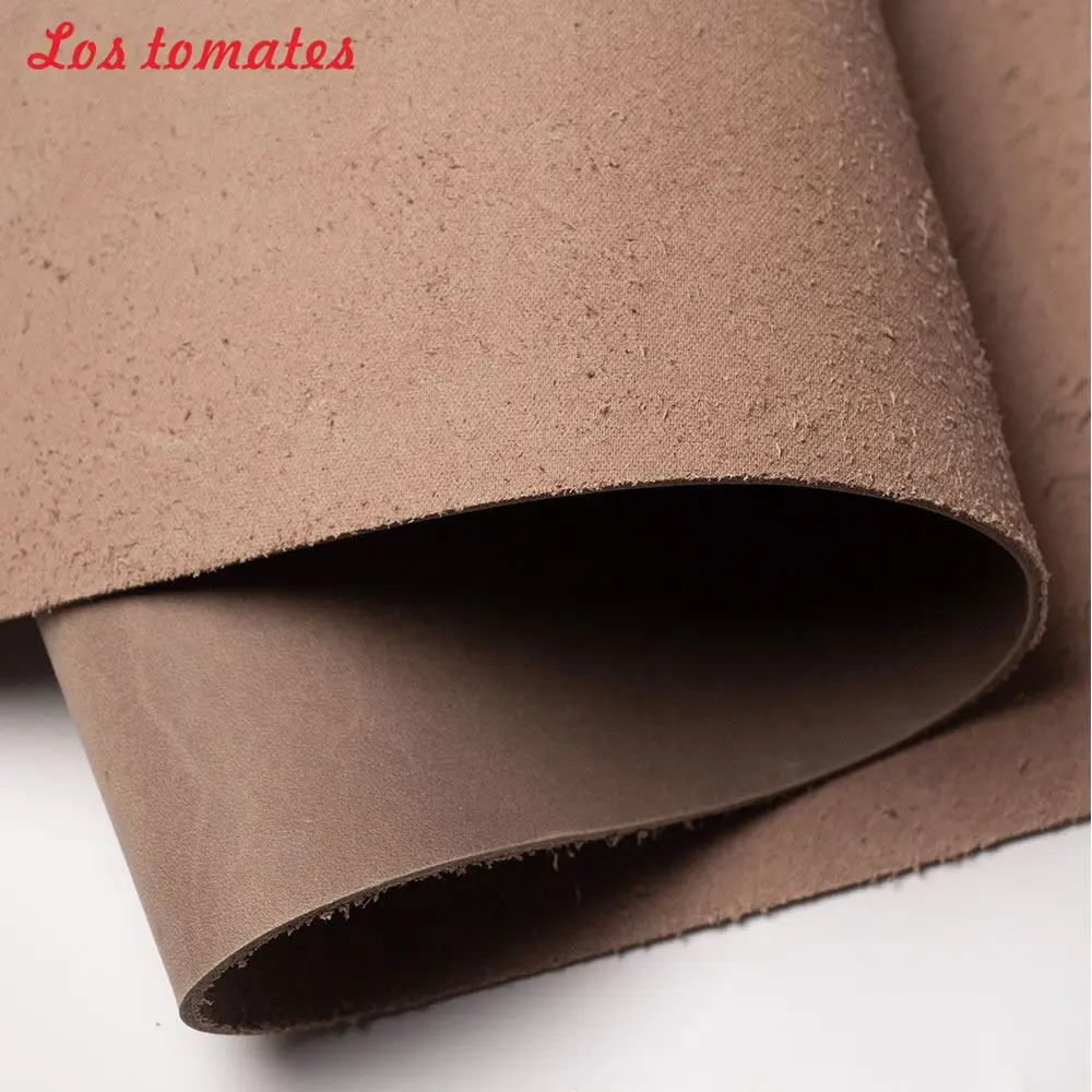 

Genuine Leather 2.0mm crazy horse leather Natural cow skin first layer material leather craft DIY pull up oil tanned real Brown