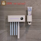 Youpin 3 жизнь стерилизация держатель зубной щетки уф стерилизация дезинфицирующее средство Индукционная зубная щетка диспенсер перезаряжаемый настенный