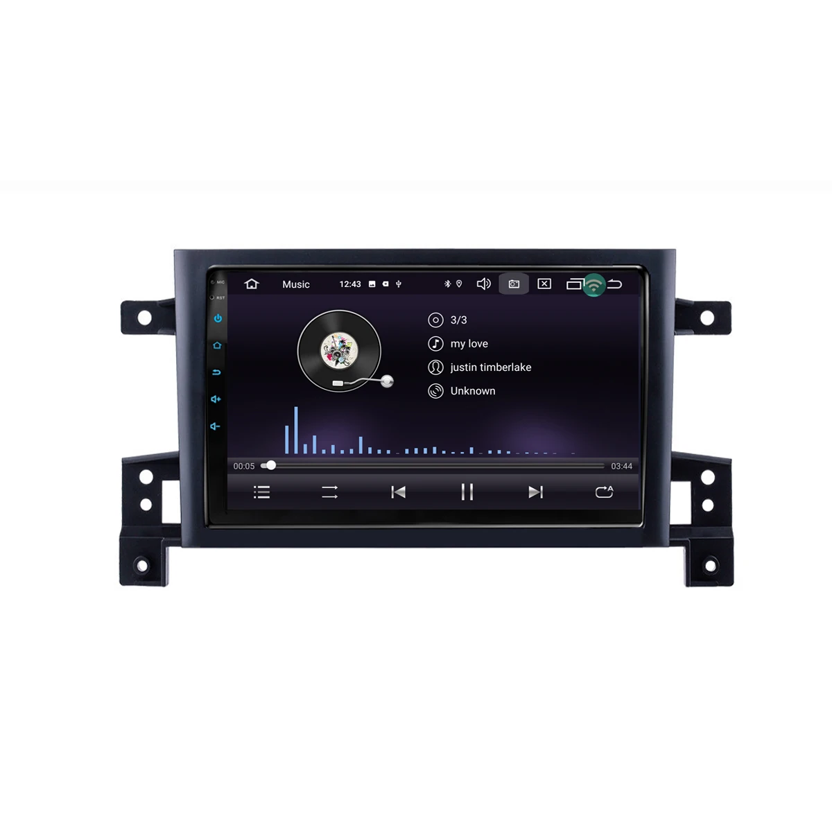 " android 9,0 RAM2G Автомобильный gps dvd-плеер для suzuki GRAND VITARA 2005 автомобильный Радио Мультимедиа Навигация стерео головное устройство dsp