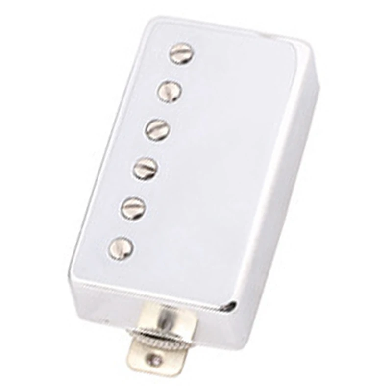 

Set of 2 Electric Guitar Humbucker Pickup Neck Bridge Pickups for LP Guitar Accessories Chrome