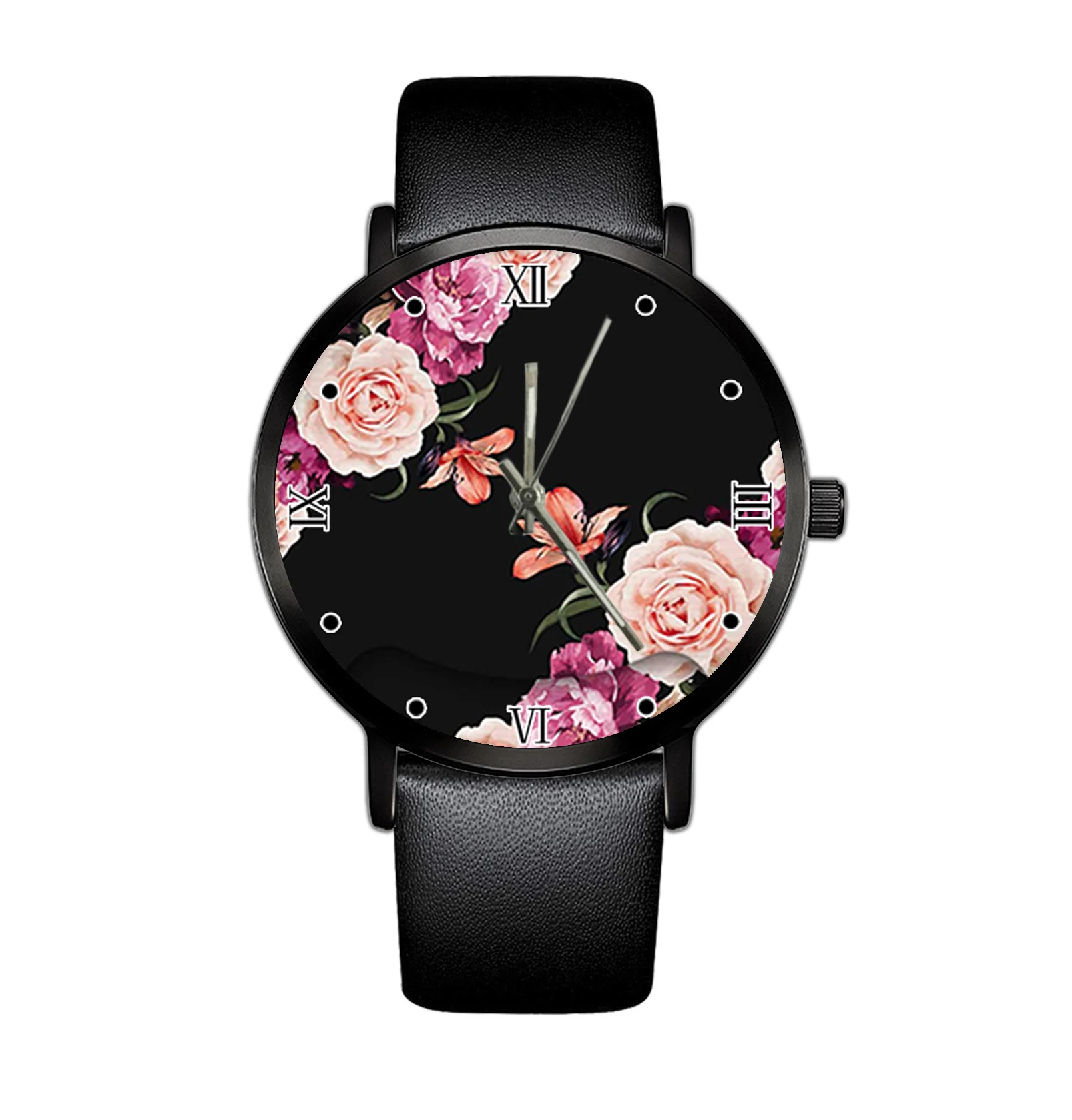 

2021 Men's Minimalist Fashion Quartz Watch Leather Belt Quartz Elegant Ultra Thin Watch Business Clock Simple Design Fa