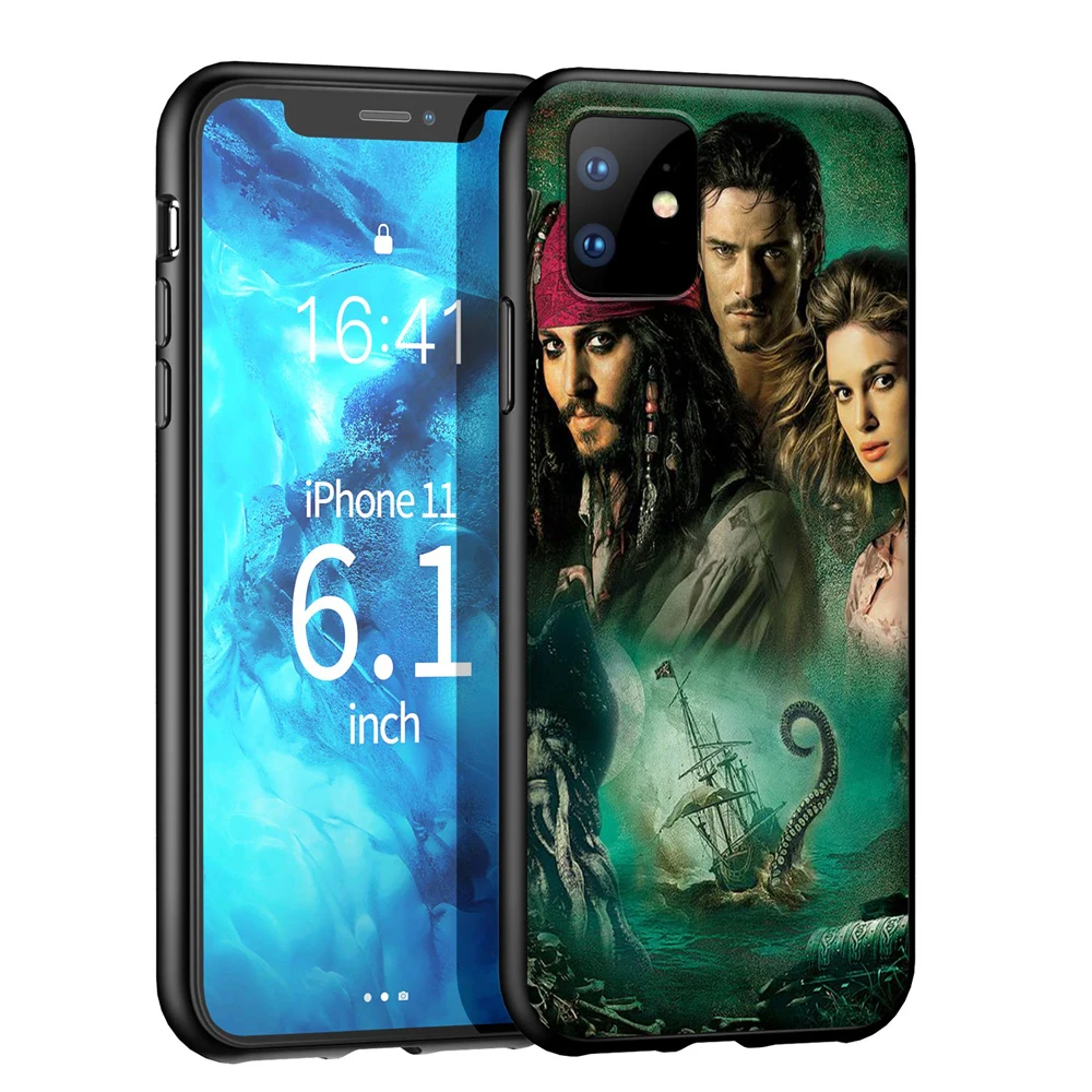 YIMAOC Пираты Карибского моря силиконовый мягкий чехол для iPhone 12 Mini 11 Pro XS Max XR X 8 7 6 6S