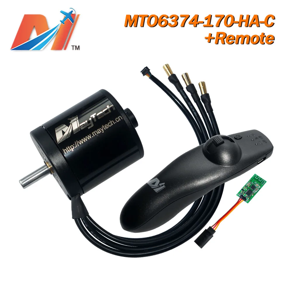 Maytech 10% скидка 6374 бесщеточный мотор скейтборд электромотор и электрический контроль горной доски(2 шт