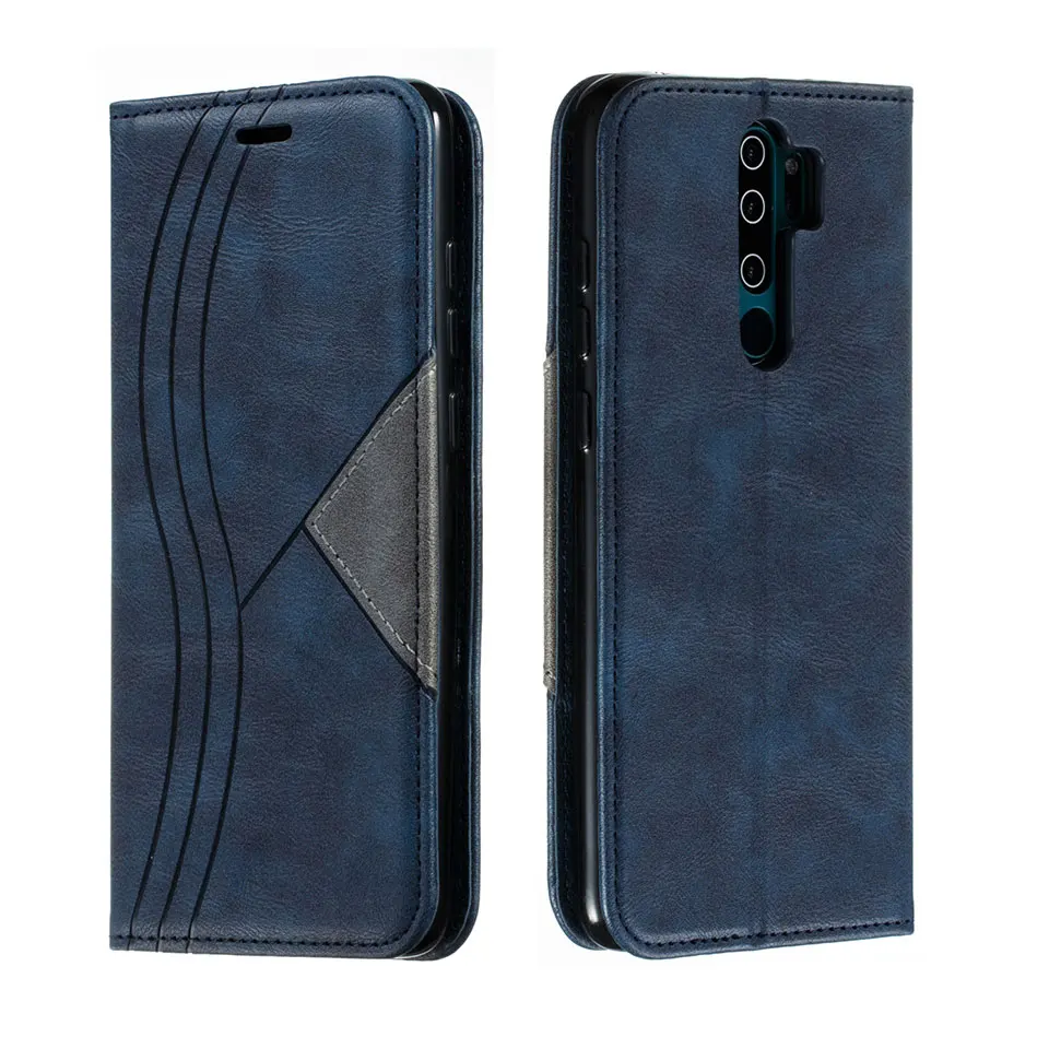 Роскошный кожаный чехол-книжка для Xio mi Red Note 8 7 6 Pro 8A K20 бумажник с подставкой карт