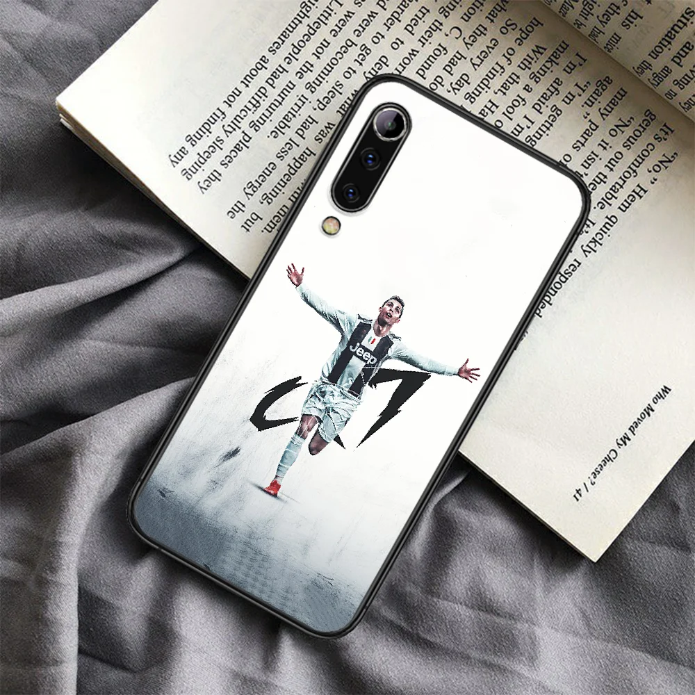 

Ronaldo Football CR7 soccer Phone Case For Xiaomi Mi Note 10 A3 9 MAX 3 A2 8 9 Lite Pro Ultra black Hoesjes Fashion Cover Tpu