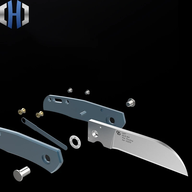 Складной нож CAT из титанового сплава портативный маленький острый Мини-нож для