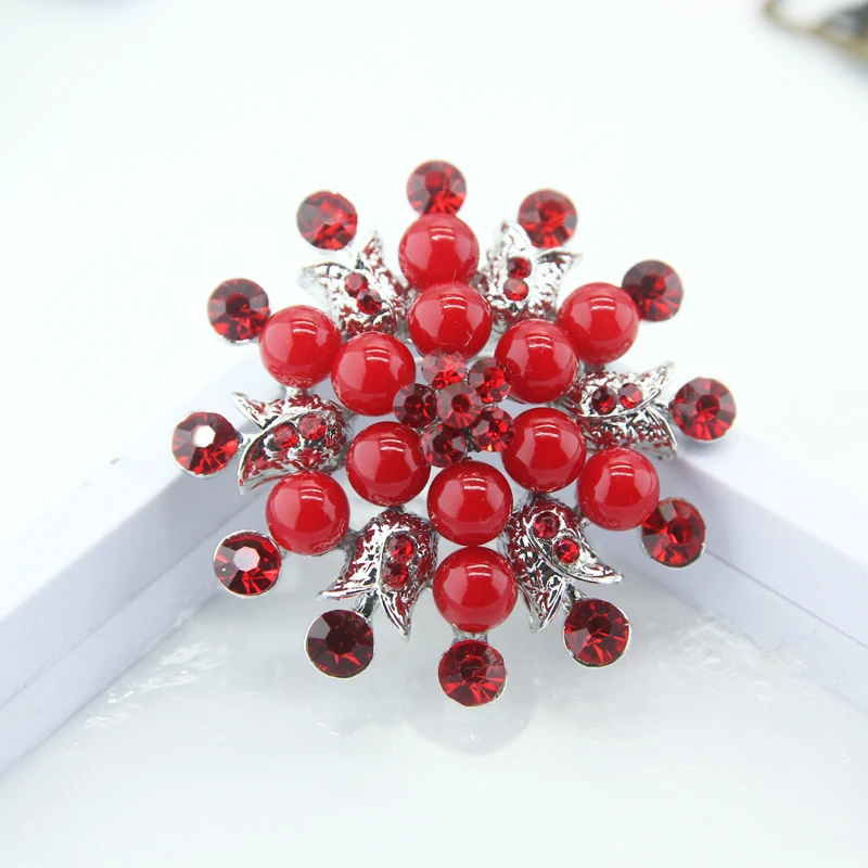 Нежная черная брошь в виде цветка булавки для женщин свадебные украшения