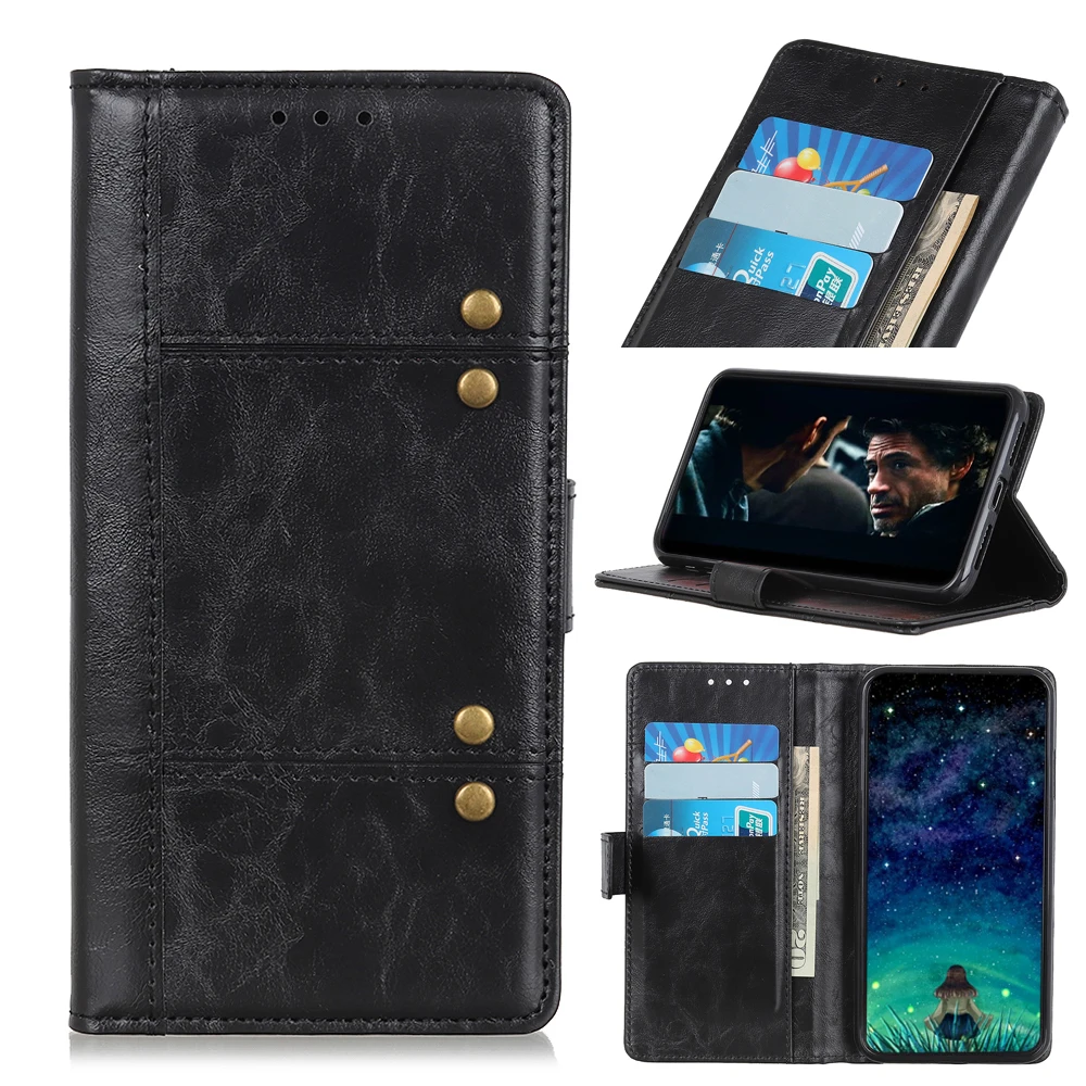Для zte Blade V10 Vita защитный чехол из искусственной кожи складной Стенд ударопрочный