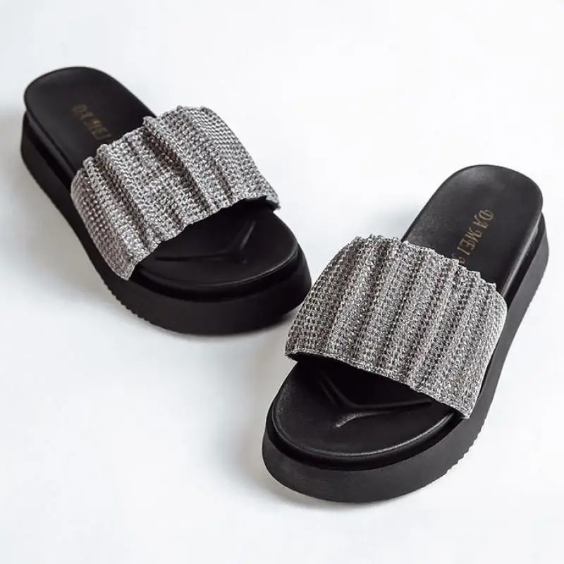 

Slippers Women Summer Shoes Slides Female Beach Soft 2021 Basic Rubber Round Toe Pu Ytmtloy Indoor Sapatos Femininos House