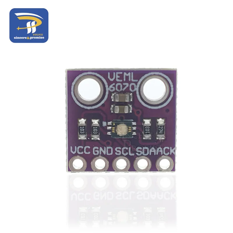 Фонарь VEML6070 с датчиком УФ-чувствительности для Arduino I2C от 2 7 в до 5 В Новинка |