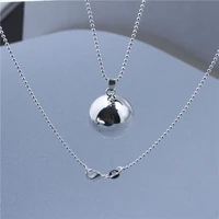 ball necklace 45 30 long chain for mother brilliant pregnancy chime bola pendant pendants type material style metals type