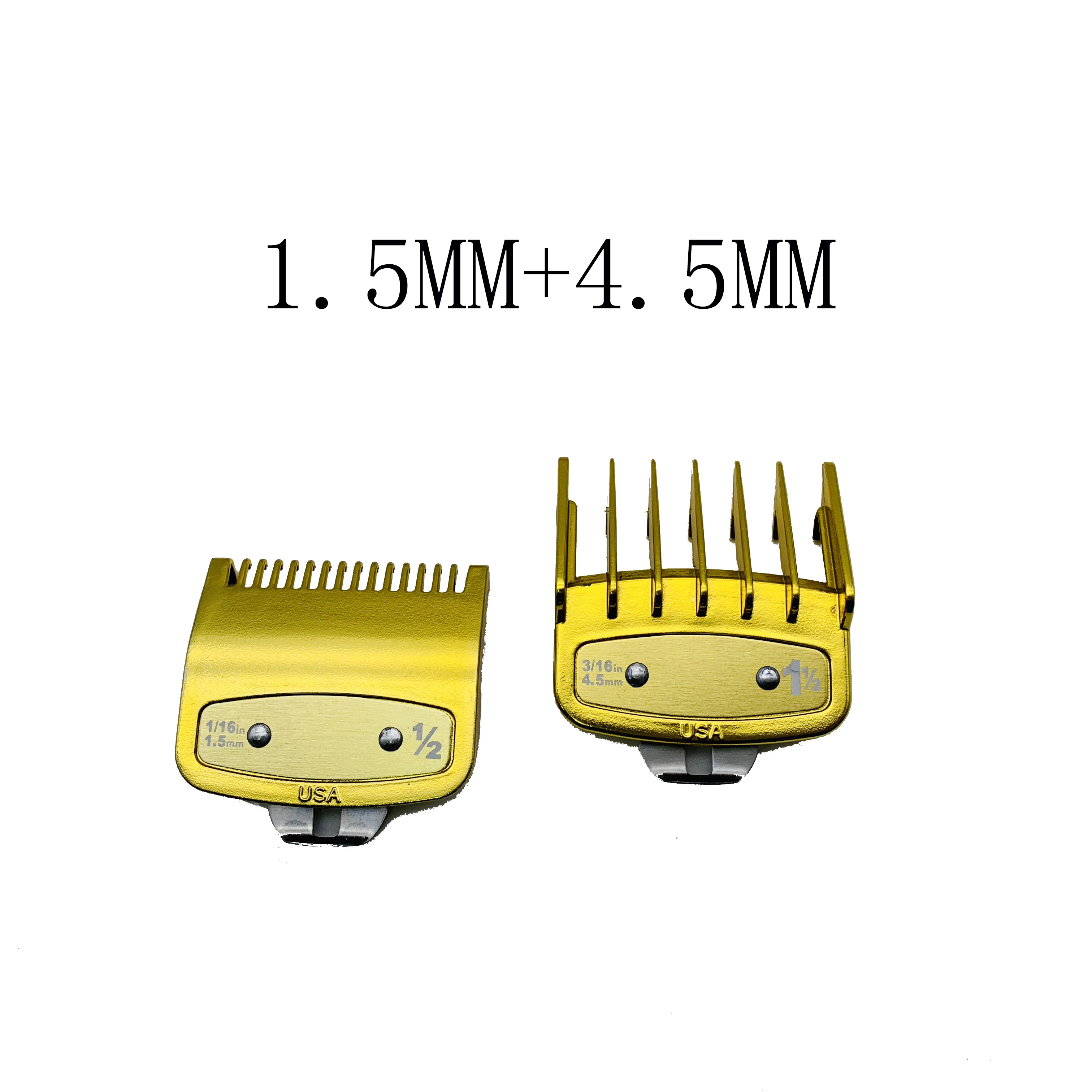 2 шт. Профессиональный направляющая для резки Расческа Wahl с металлическим