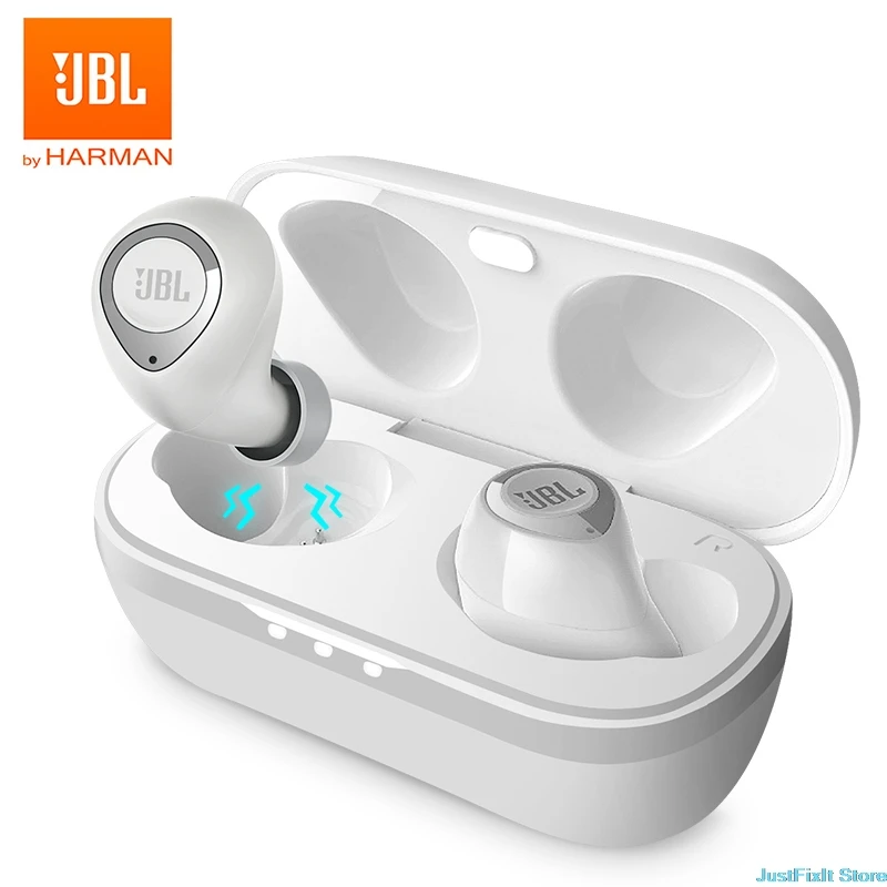 

JBL C100TWS True Wireless Earphones Bluetooth 5.0 Stereo Earbuds Pure Bass with Mic Charging Case Sound Gaming Sport Headset