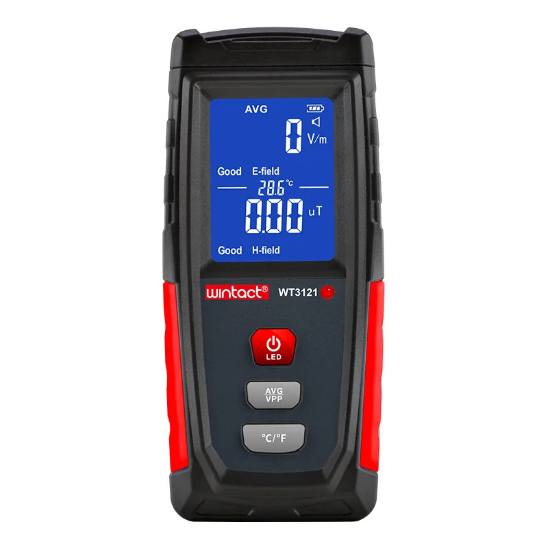 

Electromagnetic Field Radiation Detector Tester Emf Meter Rechargeable Handheld Portable Counter Emission Dosimeter Computer