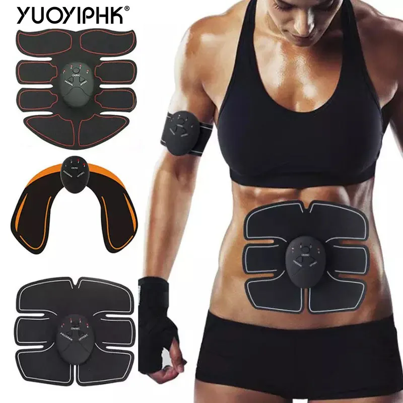 

Electric Muscle Stimulator Massage EMS Belly Slimming Electrostimulator ABS Muscle Stimulation Electric Anti Cellulite Massager