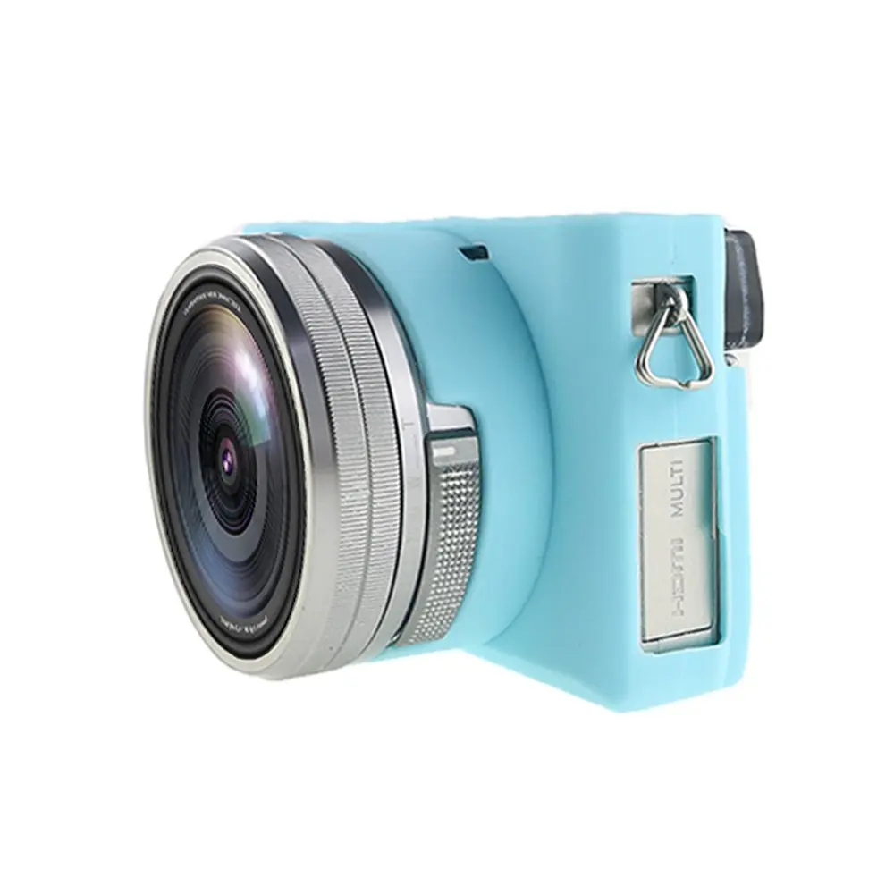 Силиконовая кожа брони Камера чехол Корпус чехол протектор для sony A6000 A6300 A6400 цифровой Камера ILCE-6000 ILCE-6300 ILCE-6400