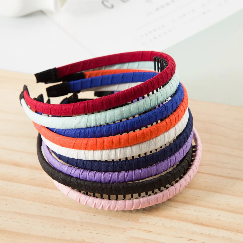 Простой тканевый ремень для волос модная повязка аксессуары подарок оптовая