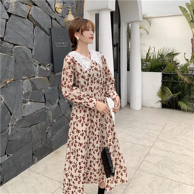 HziriP элегантное цветочное модное винтажное женское платье большого размера с
