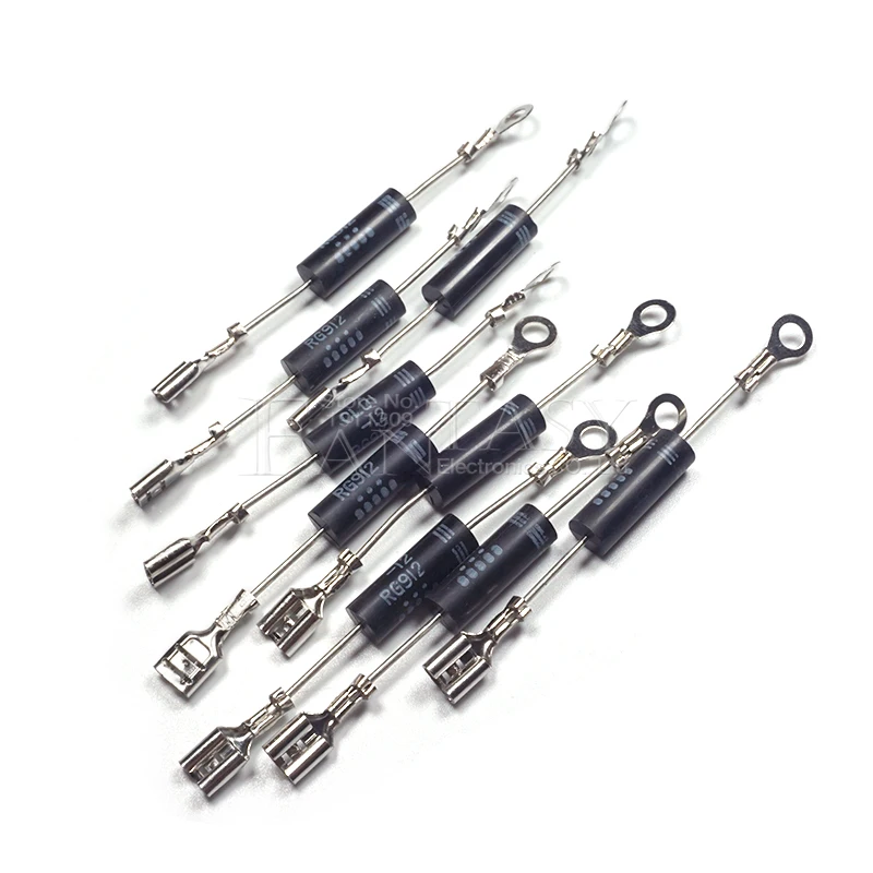 10PCS 5KV 0.6A 600mA Microwave Oven High Voltage Fuse 5kv 6*40mm