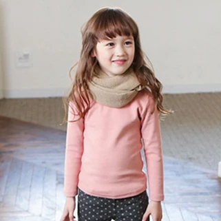 Однотонная Повседневная футболка без рисунка для мальчиков и девочек детская