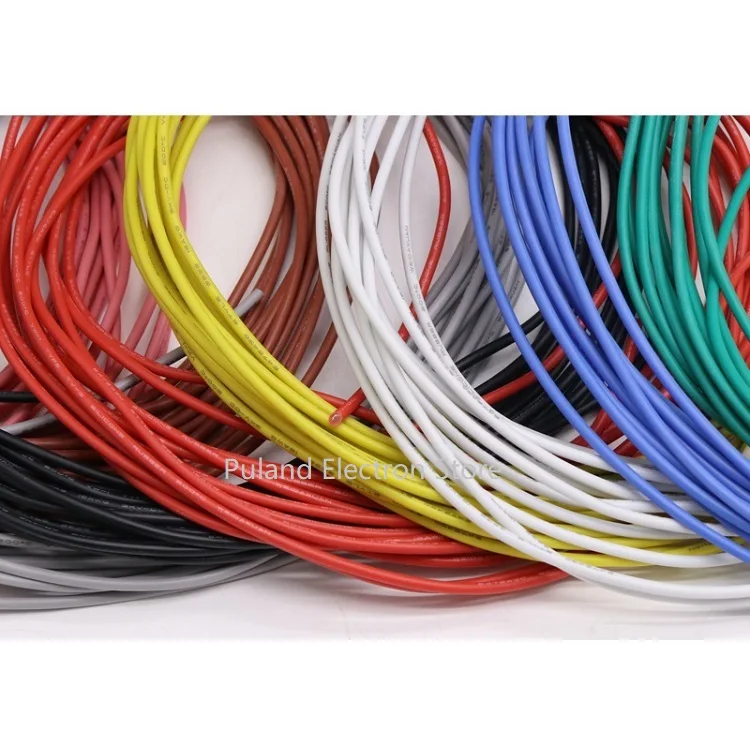 Силиконовый резиновый Провод 16AWG UL3239 внешний диаметр 2 5 мм гибкий изолированный